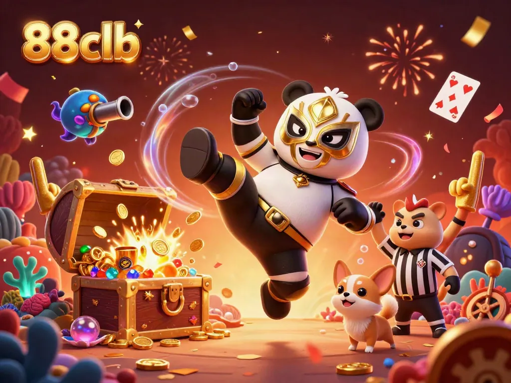 Experience the thrill of 88clb with dynamic cartoon action featuring unique casino elements.