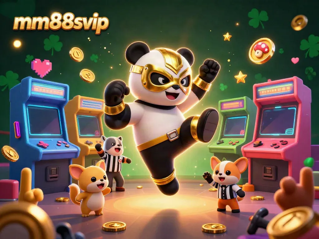 Engage in thrilling gambling action at mm88svip with a vibrant casino-themed scene featuring dynamic characters.