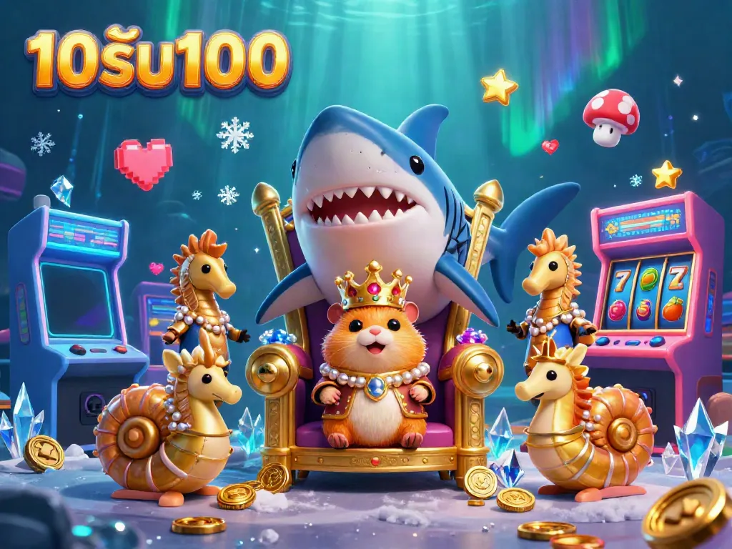 สนุกกับการเล่นรับโบนัส 10รับ100 ในโลกคาสิโนออนไลน์ที่เต็มไปด้วยสีสันและกราฟิกที่น่าตื่นเต้น