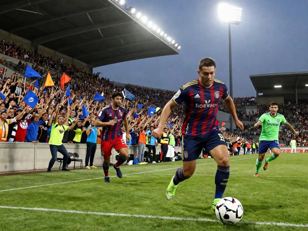 Top10 นักเตะ in action during an exhilarating football match.