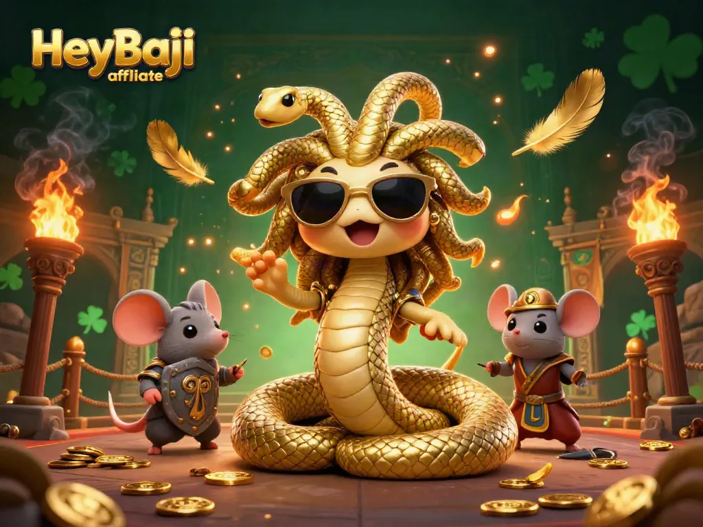 Experience the vibrant world of the HeyBaji affiliate with engaging gameplay elements and colorful characters.