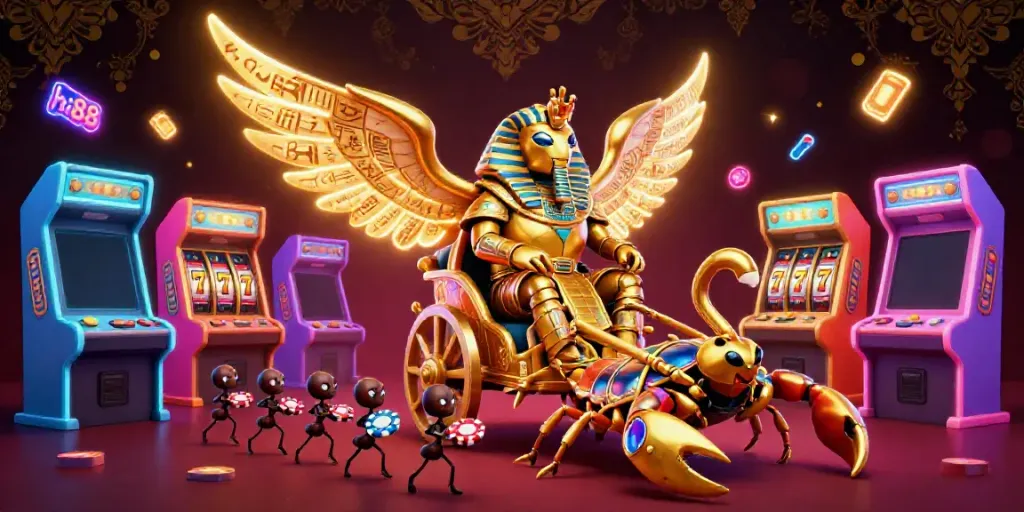 Experience the excitement of hi88 casino with vibrant game elements and engaging characters.